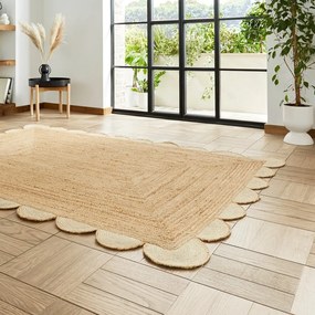 Dywan z juty w naturalnym kolorze 120x170 cm Savannah Jute – Think Rugs