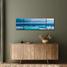 Obraz - Fale morskie (170x50 cm)
