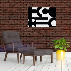 Obraz - Abstrakcja geometryczna N⁰3 (70x50 cm)
