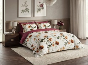 PrzytulneMieszkanie.pl PrzytulneMieszkanie.pl Dwustronna pościel DUO SENSE ROSALIA wzorzysta + poszewka na poduszkę 40x50 cm GRATIS Rozmiar pościeli: 70 x 90 cm | 140 x 200 cm