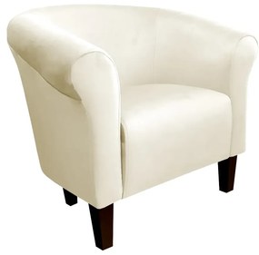 Fotel DRAWA 1 VELVET ecru ATOS