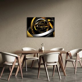 Obraz nowoczesnej abstrakcji (70x50 cm)