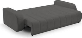 Sofa BALOO z funkcja spania i pojemnikiem CIEMNY SZARY LAMBI 12