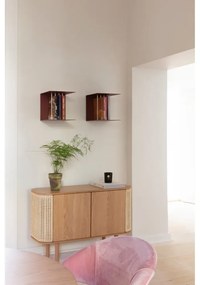 Czerwona metalowa półka Teaser – UMAGE