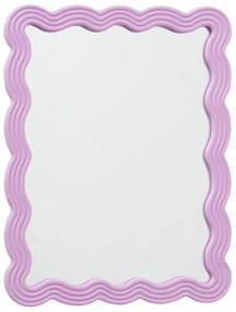 Lustro ścienne z falowaną ramą FLUCTUS, wys. 50 cm