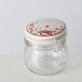 Słoik kuchenny dekoracyjny z pokrywką EMILY, 450 ml