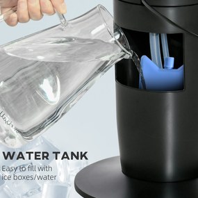 HOMCOM Klimatyzator Wieżowy z 4 Trybami, 3 Prędkościami, Timerem, Plastikowy