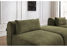 Zielona sofa 283 cm Jeanne – Bobochic Paris