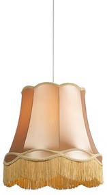 Retro lampa wisząca złota 45 cm - Granny