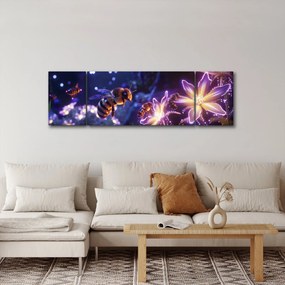 Obraz - Bee Meadow III. (170x50 cm)