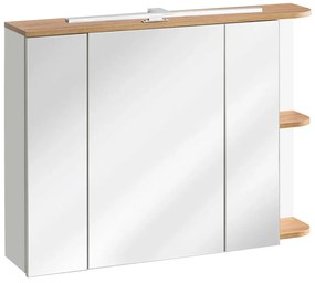 Wisząca szafka łazienkowa z lustrzanym frontem - Elekta 4X