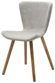 Beżowe krzesło Teslin – Unique Furniture