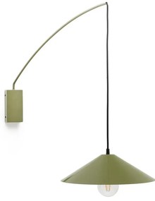 Zielony kinkiet ø 35 cm Kally – Kave Home