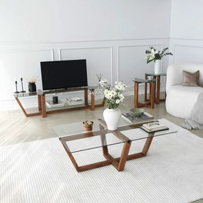 Stolik konferencyjny Amalfi Walnut