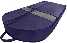 Granatowy Pokrowiec Ochronny na Odzież Baggi Long 150x60x15 cm - SEVERNO Home