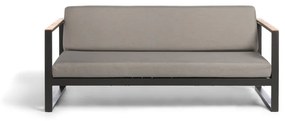 Szara sofa ogrodowa Landsape Teak – Diphano