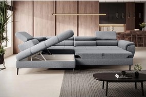 Narożnik DENVER L Lewostronny z funkcją spania Lewostronny w ktaninie SERENO 693 WERSAL