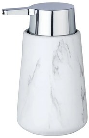 Biały ceramiczny dozownik do mydła Wenko Adrada