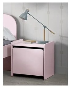 Różowa szafka nocna Vipack Kiddy