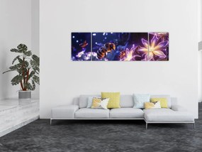 Obraz - Bee Meadow III. (170x50 cm)
