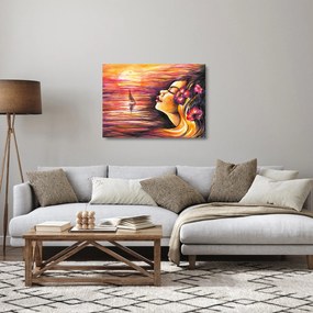Obraz na szkle - Wspomnienia lata (70x50 cm)