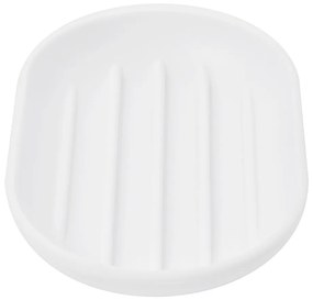 Biała plastikowa mydelniczka Touch – Umbra