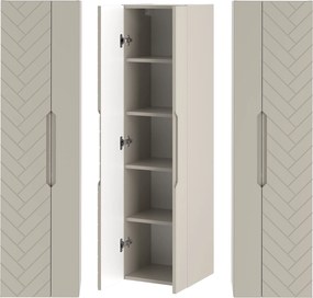 Meble do łazienki w stylu glamour Aspen 51 cashmere/złoty