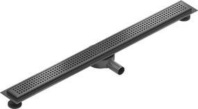 Mexen Flat 360° M08 odpływ liniowy obrotowy 80 cm, gun gray szczotkowany - 1E25080-40