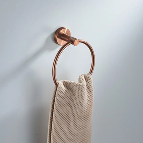 Wieszak łazienkowy RING 6610 Modern Miedź Szczotkowana