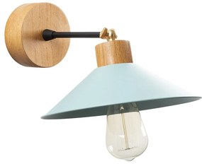 Turkusowo-naturalny kinkiet ø 24 cm Manavgat – Opviq lights