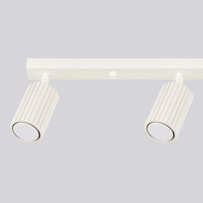 Listwa oświetleniowa 4-punktowa KARBON 4L beżowa ryflowana SOLLUX  LIGHTING