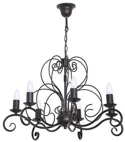 Żyrandol na łańcuchu MAURO 7xE14/60W/230V