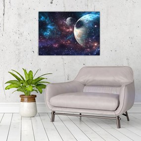 Obraz na szkle kosmosu (70x50 cm)