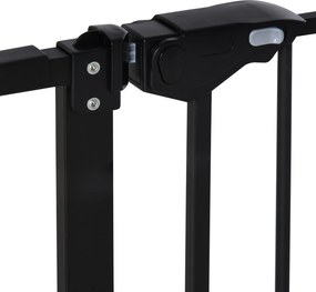 PawHut barierka ochronna dla zwierząt regulowana do domu i mieszkania 136x76 cm | Aosom PL