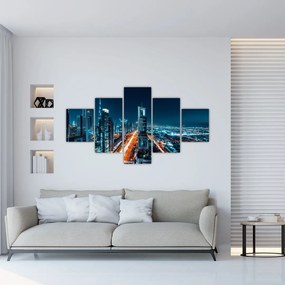 Obraz  - Noc w Dubaju (125x70 cm)