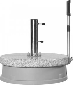 Doppler Ekspert 45kg  Łatwe przenoszenie - mobilny granitowy stojak na parasol
