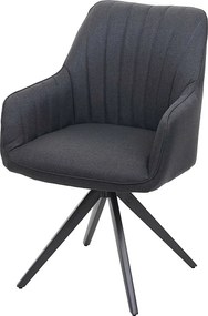 Krzesło do jadalni MCW-H73,  ciemnoszary