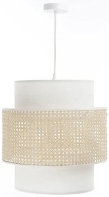 Lampa wisząca boho z rattanowym abażurem - A341 T3-F70