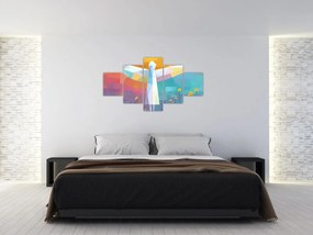Obraz - Strażnik kwiatów (125x70 cm)
