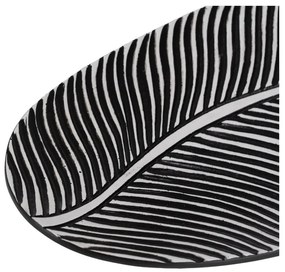 Taca dekoracyjna z żywicy polimerowej 16x37 cm B&amp;W – Ixia