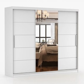Szafa przesuwna ALBA II 250 cm + lustro