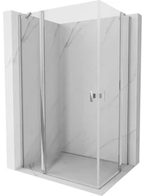 Mexen Mist Duo kabina prysznicowa uchylna 105 x 85 cm, transparent, chrom - 8A4-105-085-01-00