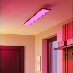 Eglo 901511-LED RGBW St. przysufitowy panel MORADILLO-Z LED/28W/230V 120x15cm czarny