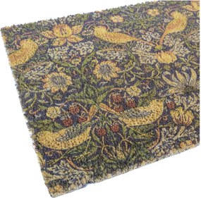 Wycieraczka z włókna kokosowego 60x90 cm William Morris Strawberry Thief – Artsy Doormats