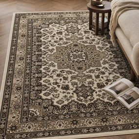 Beżowy dywan Nouristan Parun Tabriz, 160x230 cm