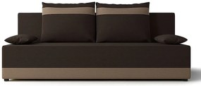 Brązowa nowoczesna sofa rozkładana F9-T86
