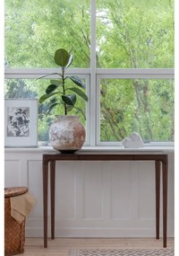 Brązowa konsola z litego drewna dębowego 12x110 cm Heart'n'Soul – UMAGE