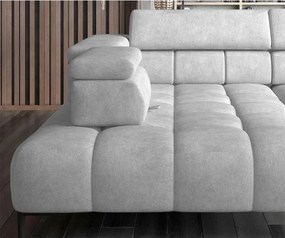 Narożnik PLAZA L Prawostronny w tkaninie Solar 80 WERSAL