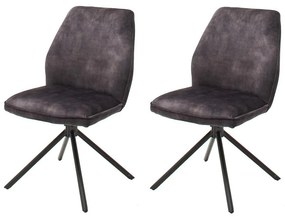 Krzesło do jadalni NEXORO, 1 szt., antracyt