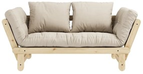 Sofa rozkładana Karup Design Beat Natural Clear/Beige